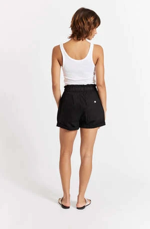 Amo DenimDenim Parachute Shorts - Black 6 Amo DenimDenim Parachute Shorts - Black - Image 4