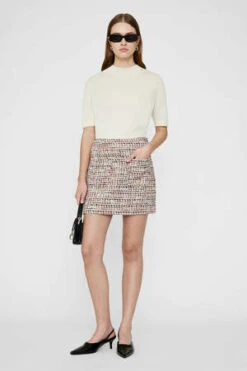 Anine BingAdalynn Skirt - Lavender Tweed