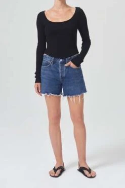 AGOLDEAgolde Parker Long Short - Caution