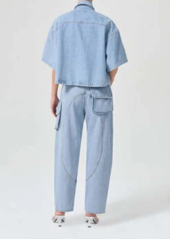 AGOLDEAgolde Rona Box Shirt - Tomorrow -Drape Hut Sales Store Agolde Rona Box Shirt Tomorrow 20231028091512