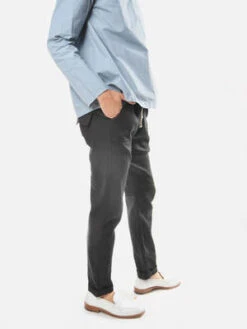 Album Di FamigliaSlim Trousers - Black -Drape Hut Sales Store Album di Famiglia Slim Trousers Black 20231028212843