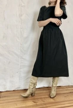 AnderstLouisa Paperbag Skirt - Coal