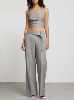 Significant OtherJoie Belted Pant - Ash
