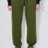 AssemblyEmbroidered New York Logo Sweatpants - Forest Green -Drape Hut Sales Store Assembly Embroidered New York Logo Sweatpants Forest Green 20230628002310
