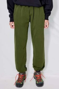 AssemblyEmbroidered New York Logo Sweatpants - Forest Green