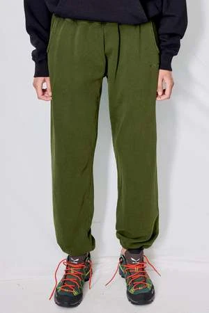 AssemblyEmbroidered New York Logo Sweatpants - Forest Green 3 AssemblyEmbroidered New York Logo Sweatpants - Forest Green