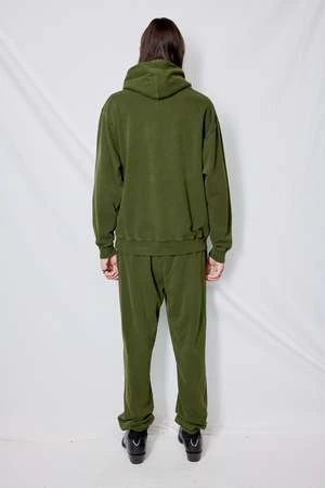 AssemblyEmbroidered New York Logo Sweatpants - Forest Green 10 AssemblyEmbroidered New York Logo Sweatpants - Forest Green - Image 8