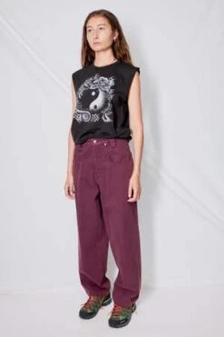 AssemblyYin Yang Muscle Tee - Black -Drape Hut Sales Store Assembly Yin Yang Muscle Tee Black 20230627202141 1