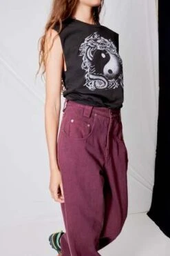 AssemblyYin Yang Muscle Tee - Black -Drape Hut Sales Store Assembly Yin Yang Muscle Tee Black 20230627202142 1