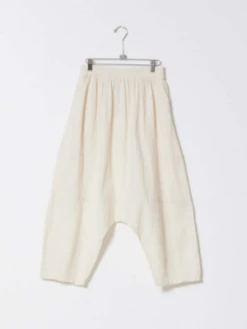 Atelier DelphineKiko Crinkled Cotton Pant - Kinari Cream -Drape Hut Sales Store Atelier Delphine Kiko Crinkled Cotton Pant Kinari Cream 20230310224524 1