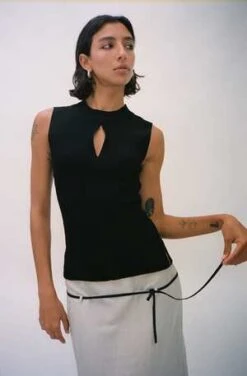 Paloma WoolAtori Tank Top - Black -Drape Hut Sales Store Atori Tank Top 20230629043916 1