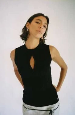 Paloma WoolAtori Tank Top - Black -Drape Hut Sales Store Atori Tank Top 20230629043917