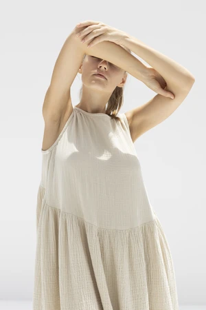 Black CraneBlack Crane Tank Dress - Cloud 4 Black CraneBlack Crane Tank Dress - Cloud - Image 2