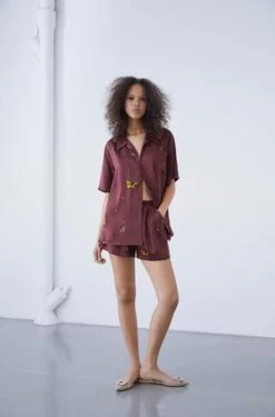 Silk LaundryBOXER SHORTS - MONARCH GROUND -Drape Hut Sales Store BOXER SHORTS MONARCH GROUND 20210725104736 1