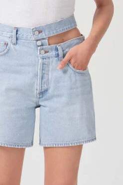 AGOLDEBROKEN WAISTBAND SHORT - ATTEMPT