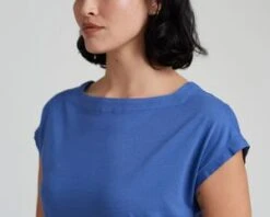 Calder BlakeBarbara Dress - Sea Blue -Drape Hut Sales Store Barbara Dress Sea Blue 20210906042053