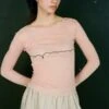 BaserangeTabbys Star Long Sleeve - Buio Pink -Drape Hut Sales Store Baserange Tabbys Star Long Sleeve Buio Pink 20230918165542