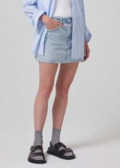 Citizens Of HumanityBeatnik Mini Skirt - Wavelength -Drape Hut Sales Store Beatnik Mini Skirt 20230414015115 1