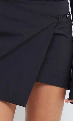 Bec + BridgeBec + Bridge Mac Wrap Mini Skirt - Black 7 Bec + BridgeBec + Bridge Mac Wrap Mini Skirt - Black - Image 5