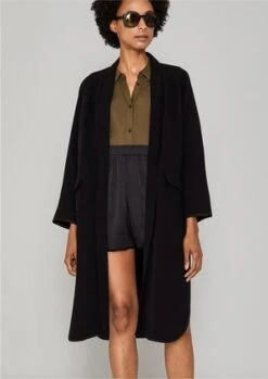 BERENIKSHINY/MATTE SHORTS - Black -Drape Hut Sales Store Berenik SHORTS black shiny matte 20190724162604