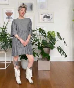 Birds Of North AmericaChimney Swift Dress - Conte -Drape Hut Sales Store Birds of North America Chimney Swift Dress Conte 20230426205418 1