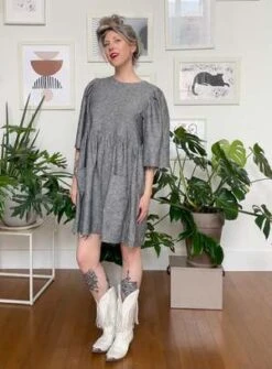 Birds Of North AmericaChimney Swift Dress - Conte -Drape Hut Sales Store Birds of North America Chimney Swift Dress Conte 20230426205418
