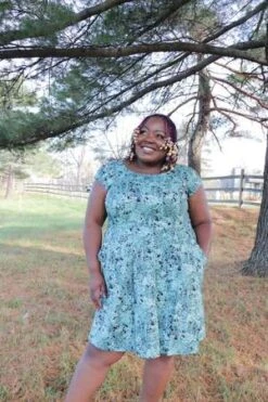 Birds Of North AmericaGallinule Dress - ICE STORM