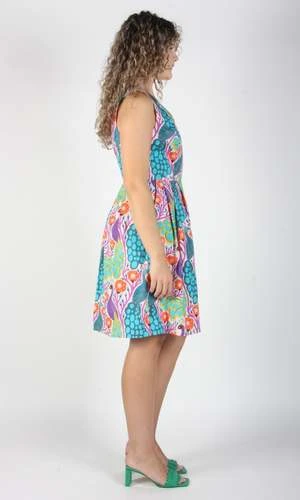 Birds Of North AmericaWood Snipe Dress - Peacocks 13 Birds Of North AmericaWood Snipe Dress - Peacocks - Image 11