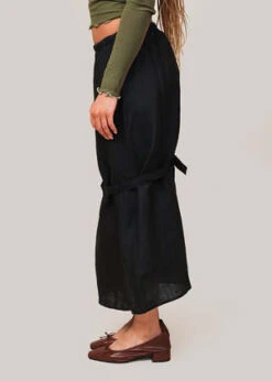 BaserangeLeo Skirt - Black -Drape Hut Sales Store Black Leo Skirt 20231010101641 2