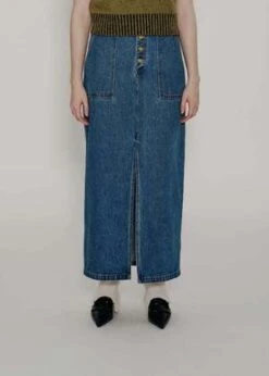 FAFAMOONBaker Denim Skirt - Blue