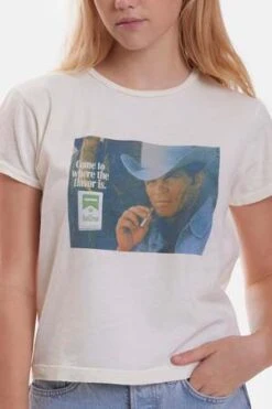 Blue&CreamMarlboro Tee - Antique White -Drape Hut Sales Store Blue Cream Marlboro Tee Antique White 20221018001426 1