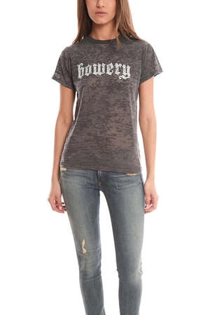 Blue&CreamBowery Burnout Tee - Grey 3 Blue&CreamBowery Burnout Tee - Grey