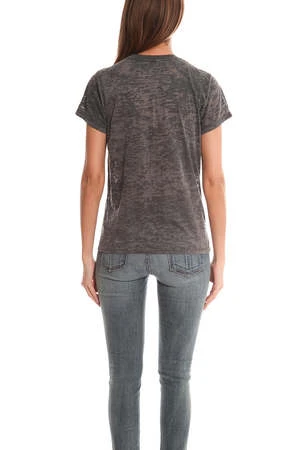 Blue&CreamBowery Burnout Tee - Grey 5 Blue&CreamBowery Burnout Tee - Grey - Image 3