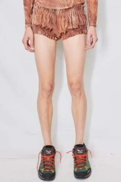 Collina StradaFur Mesh Hop Bloomer - Brown -Drape Hut Sales Store Brown Fur Mesh Hop Bloomer 20230926222458 2