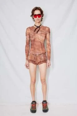 Collina StradaFur Mesh Hop Bloomer - Brown