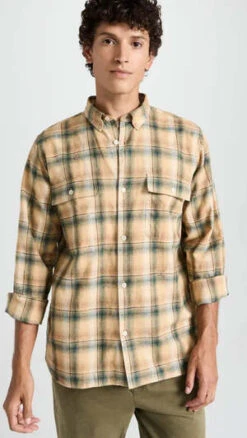 ClosedCLOSED Men's Lumberjack Shirt - Fern Green