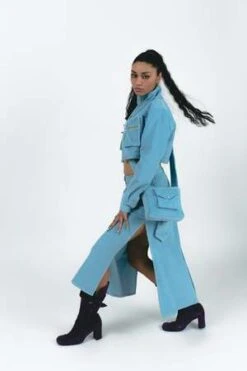 AbacaxiCorduroy Cargo Midi Skirt -Drape Hut Sales Store Cargo Maxi Skirt 20230817223527 1