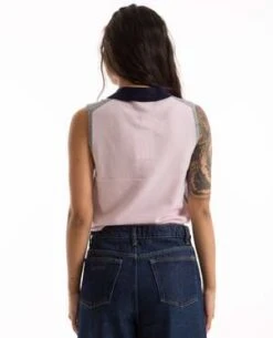 GanniCashmere Mix Sleeveless Polo -Drape Hut Sales Store Cashmere Mix Sleeveless Polo 20231012002039