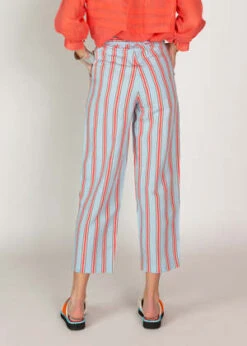 Chloe StoraRony Pant - Blue Stripe -Drape Hut Sales Store Chloe Stora Stripe Sky Rony Pant 20230716075812 1