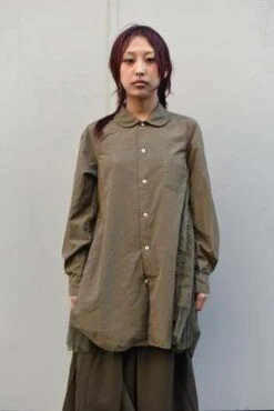 Comme Des Garcons Comme Des GarçonsBlouse - Khaki -Drape Hut Sales Store Comme des Garons Comme des Garons CDGCDG Blouse RL B008 051 1 Khaki 20231101012325 1