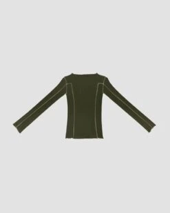BaserangeOmato Long Sleeve - Conto Green -Drape Hut Sales Store Conto Green Omato Long Sleeve 20230831111211 2
