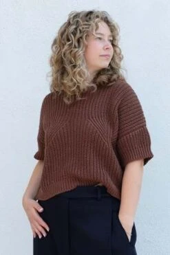 CorderaCotton Top - Madera -Drape Hut Sales Store Cordera Cotton Top Madera 20230812004934