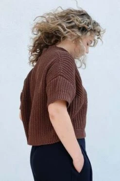 CorderaCotton Top - Madera -Drape Hut Sales Store Cordera Cotton Top Madera 20230812004937