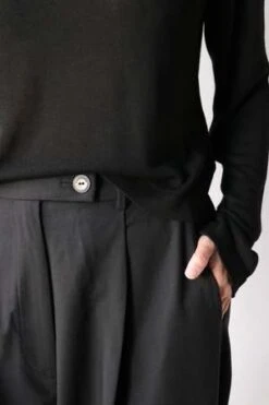 CorderaTailoring Masculine Pant - Black -Drape Hut Sales Store Cordera Tailoring Masculine Pant in Black 20230912012237 1