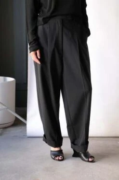 CorderaTailoring Masculine Pant - Black -Drape Hut Sales Store Cordera Tailoring Masculine Pant in Black 20230912012237 2