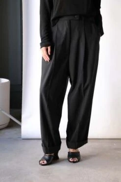 CorderaTailoring Masculine Pant - Black -Drape Hut Sales Store Cordera Tailoring Masculine Pant in Black 20230912012237