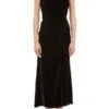 Ulla JohnsonCornelia Liquid Velvet Dress - Black -Drape Hut Sales Store Cornelia Liquid Velvet Dress 20231028041520