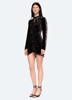 Sea New YorkDelphine L/S Dress - Multi -Drape Hut Sales Store Delphine L S Dress 20230809183943