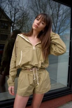 Donni.Nylon Shorts - Lychee 9 Donni.Nylon Shorts - Lychee -Drape Hut Sales Store Donni Nylon Shorts Lychee 20220428180124