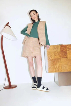 Eve GravelJupe Miro - Cappuccino/Amande